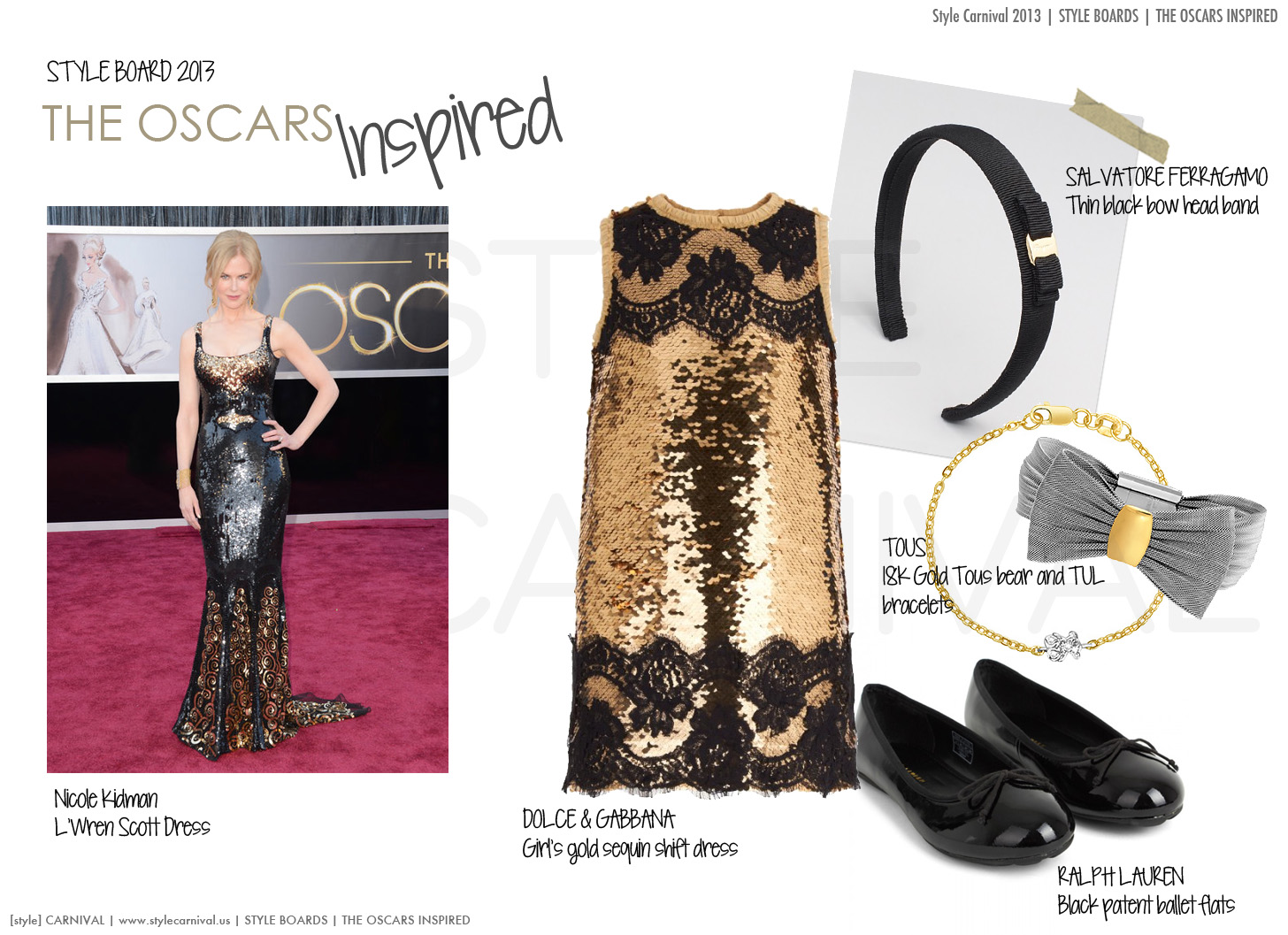 532 New baby dior headbands 502 THE OSCARS INSPIRED STYLES   STYLE BOARDS 2013   Style Carnival   the   